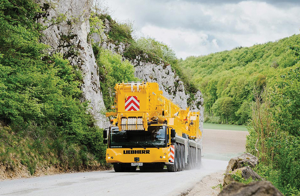 First Liebherr LTM 1650-8.1 In Saudi Arabia Goes To Act