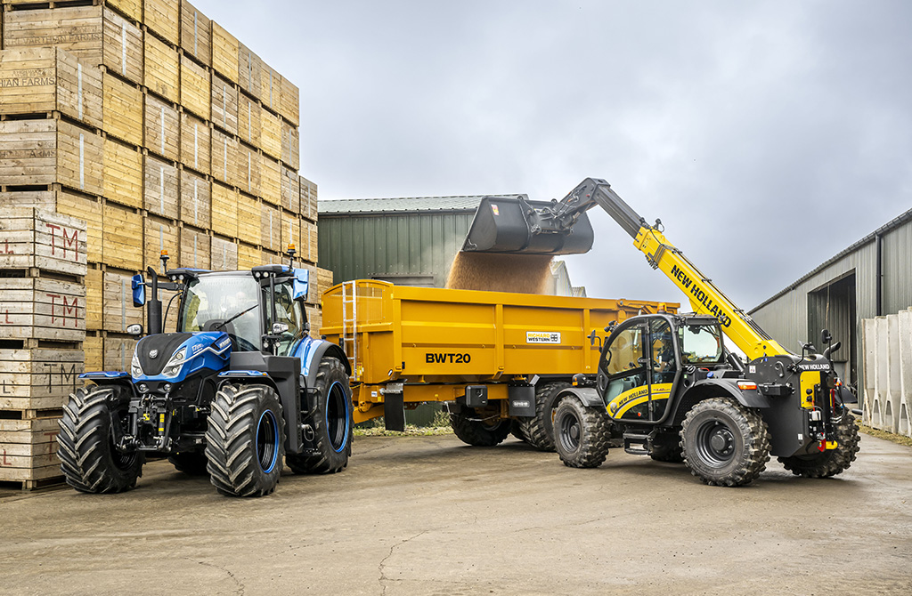 New Holland Agriculture Debuts World’s First LNG Tractor