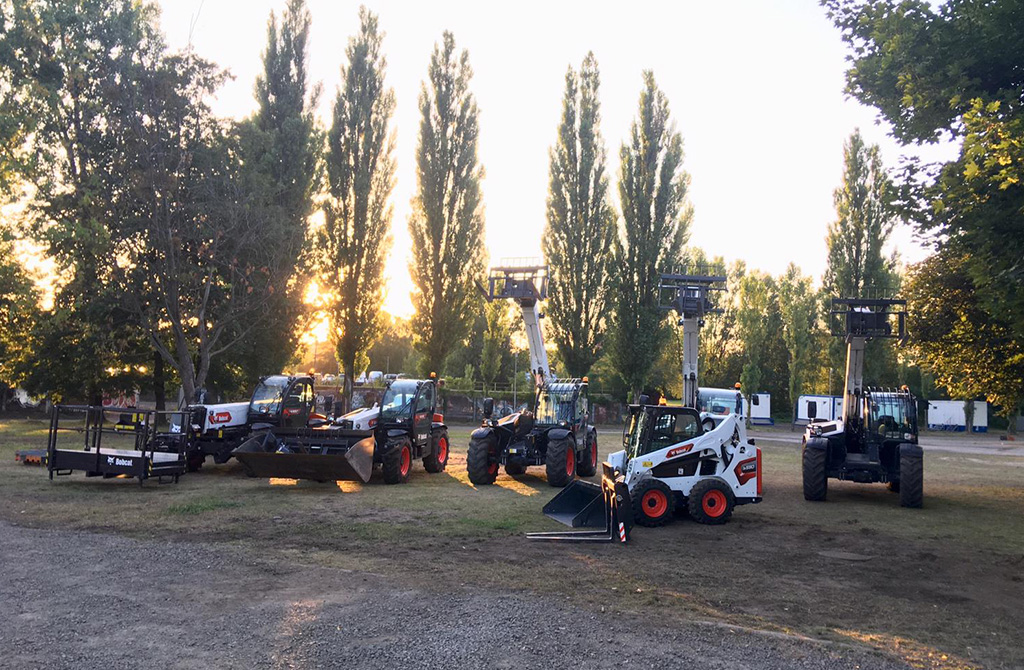 Bobcat Telehandlers Key For Colours Of Ostrava Festival