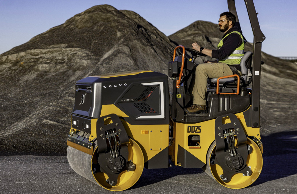 Volvo CE Introduces First Electric Machine For Road Segment