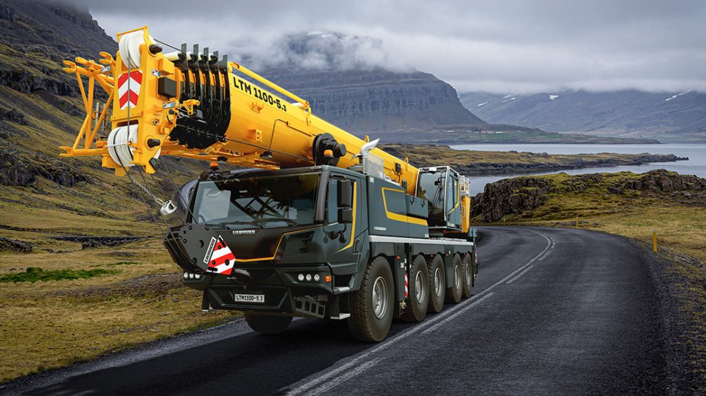 The New Liebherr LTM 1100-5.3 Mobile Crane The New Liebherr LTM 1100-5.3 Mobile Crane