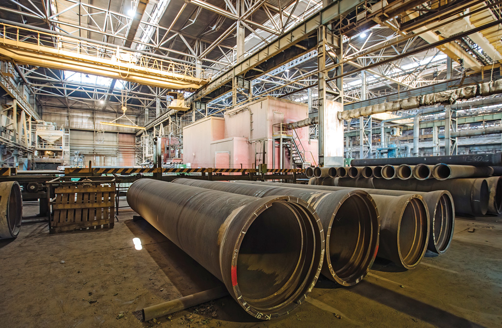 Cast Iron Pipes & Steel Products Production Plant