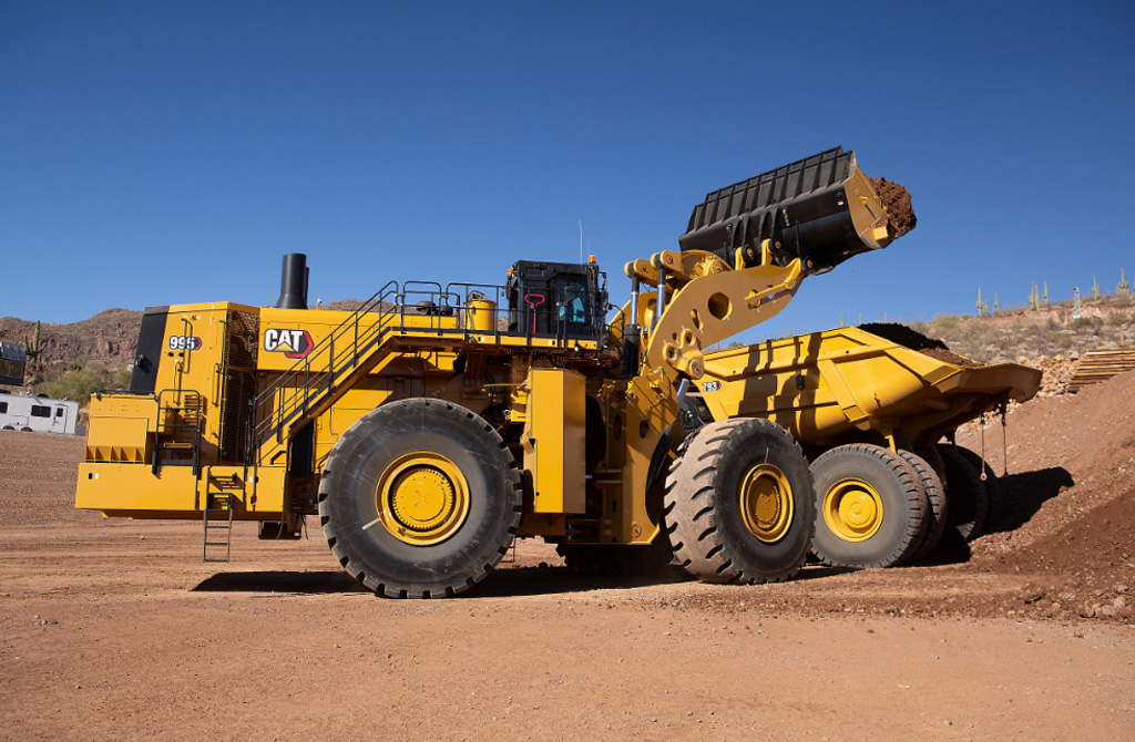 New Cat 995 Wheel Loader Offers More Payload And Performance