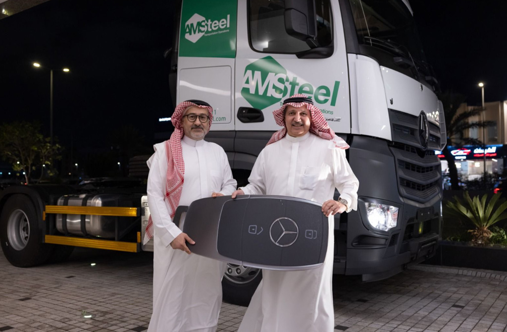 Juffali Commercial Vehicles Hands Over 100 Mercedes-Benz Actros