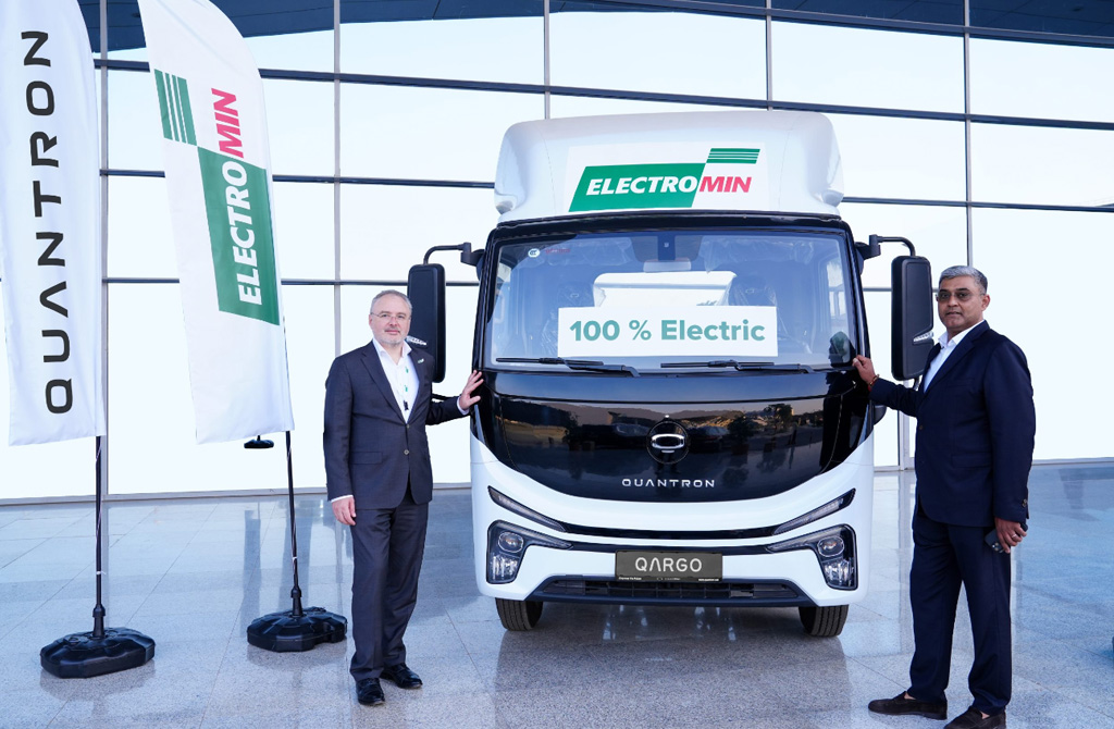 Quantron, Petromin To Supply 50 Battery-Electric Trucks In Saudi Arabia