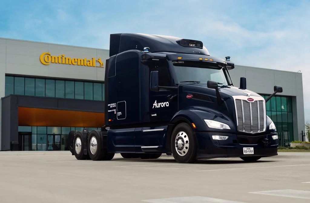 Continental And Aurora Finalize Design Of World’s First Scalable Autonomous Trucking System
