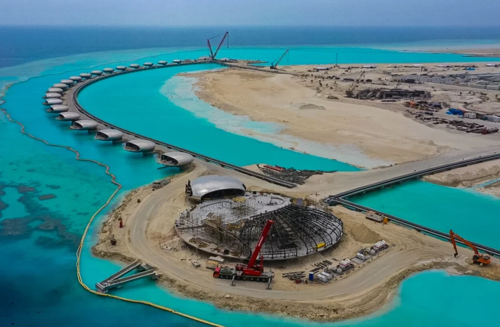 Mammoet completes Sheybarah Island resort installation at The Red Sea