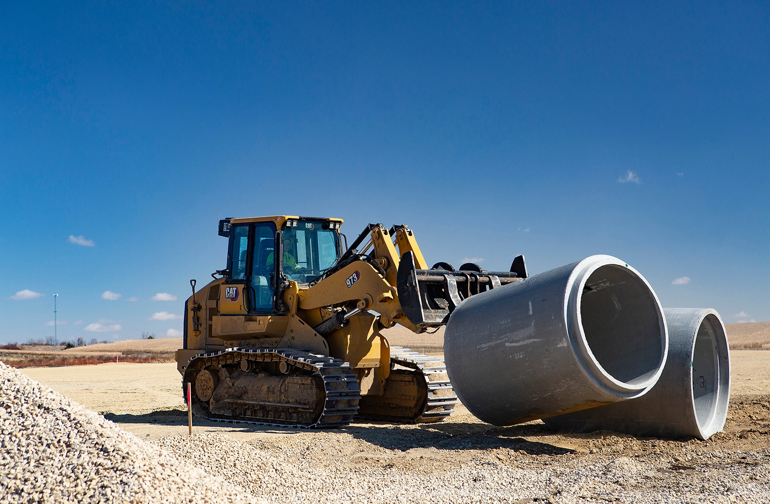 New 973 Rounds Out Updated Cat Track Loader Lineup