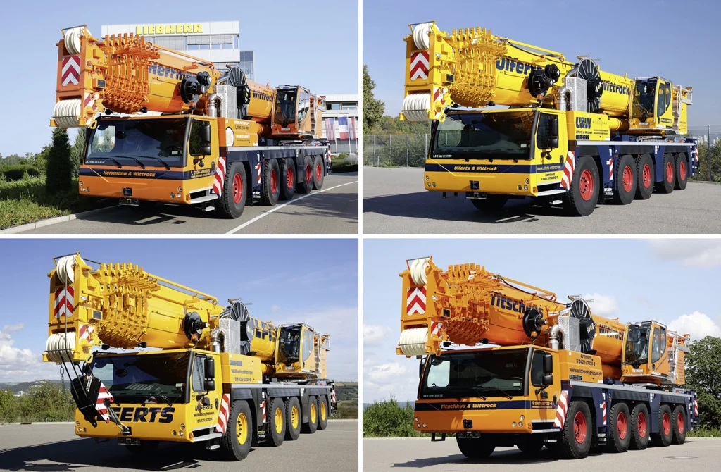 The Wittrock and Ulferts groups have once again ordered a mobile crane package from Liebherr.