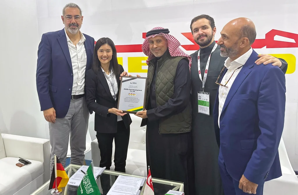 Lintec & Linnhoff Signs Distributor Agreement With MEDCO In Saudi Arabia