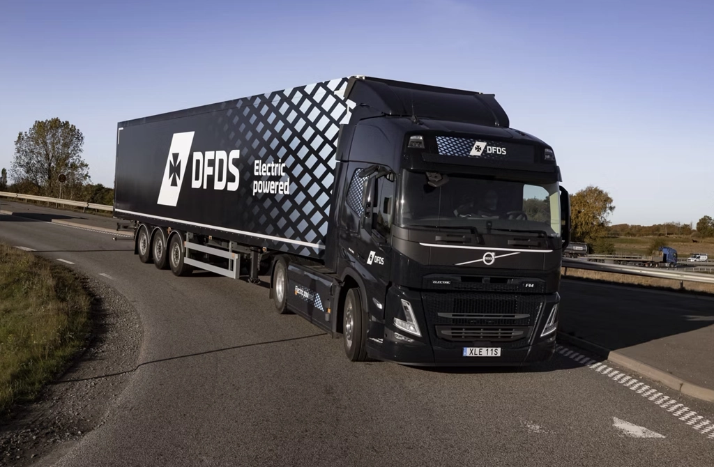 Volvo Receives Order For 100 Electric Trucks From DFDS