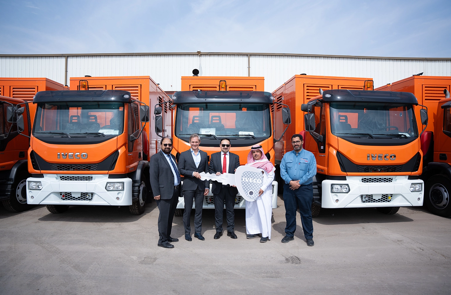 Saudi Electricity Company Orders Over 100 Iveco Eurocargo Trucks