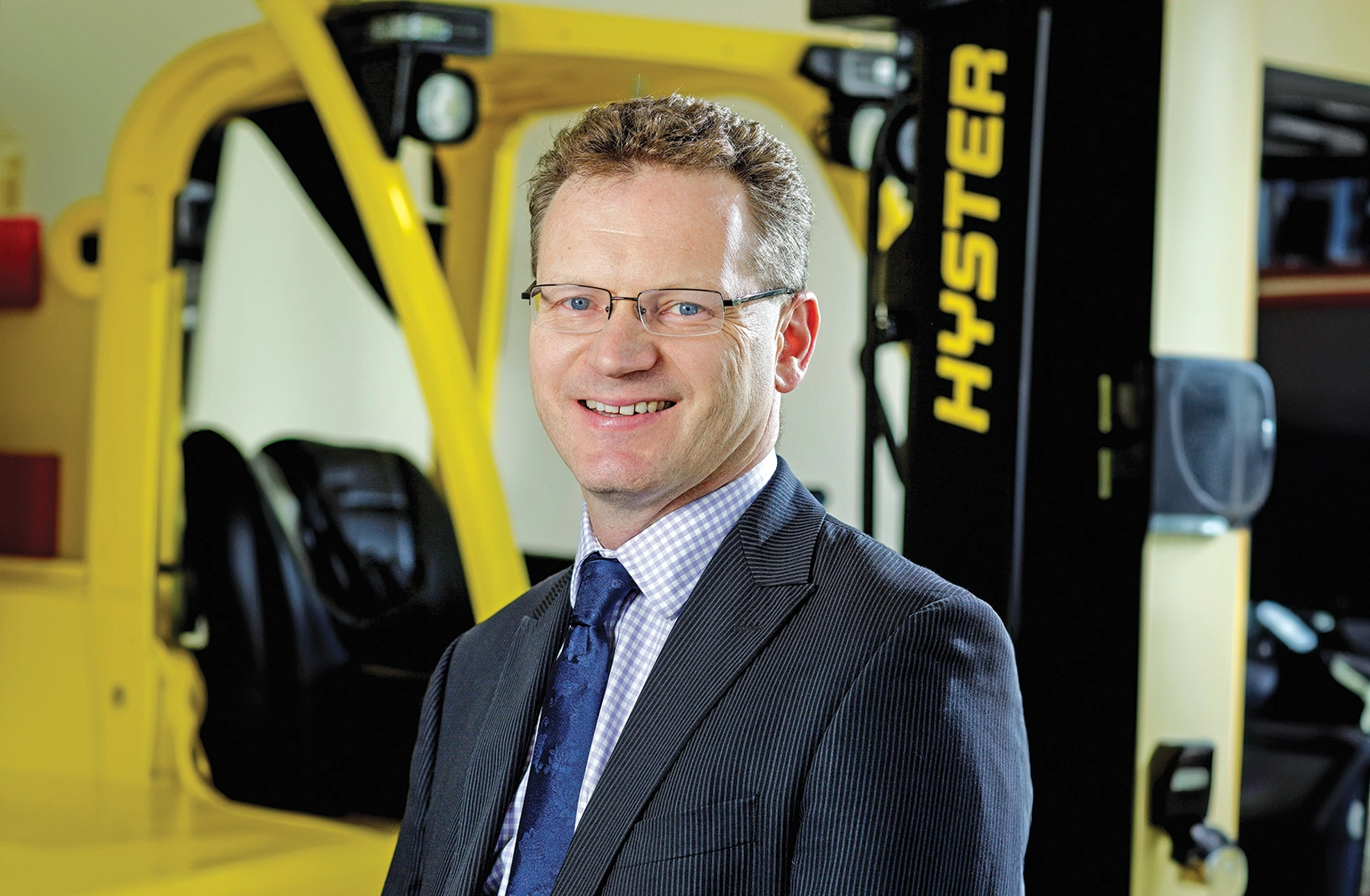 Robert O’Donoghue, Vice President Marketing Solutions at Hyster Europe.