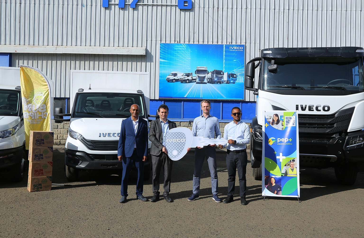 IVECO And AMCE Partner With PepsiCo Foods Ethiopia On A New Fleet Delivery