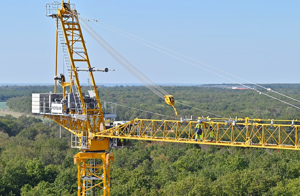 Manitowoc Launches Two New Potain Luffing Jib Cranes