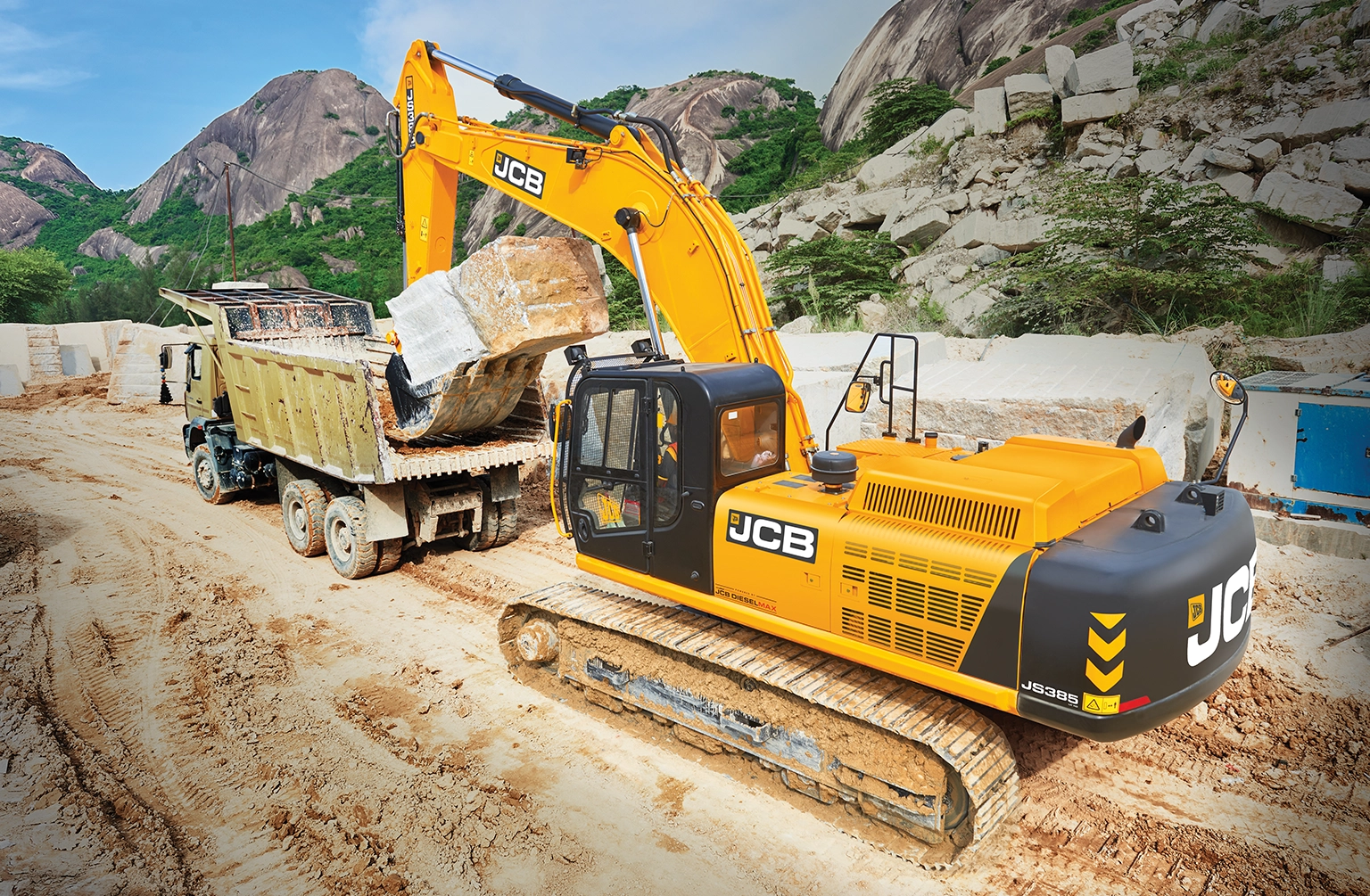 JCB - Loading, Roading And Excavating