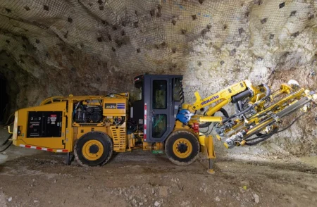 Komatsu Launches Battery-Electric Versions Of Drilling And Bolting Rigs