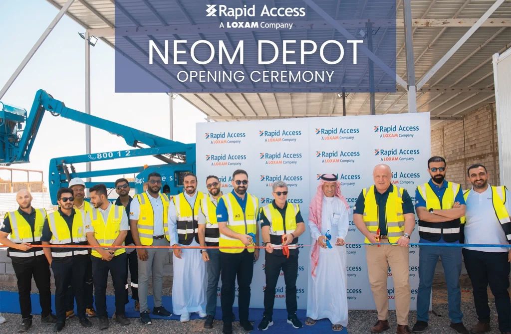 Rapid Access Opens Its Newest Depot In NEOM Rapid Access Opens Its Newest Depot In NEOM