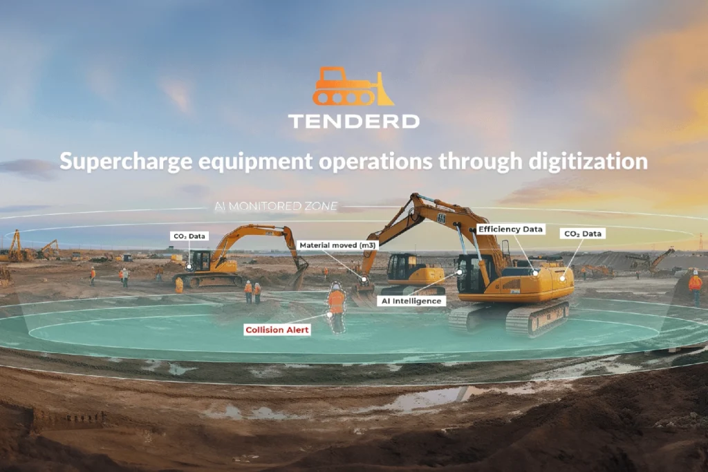 Tenderd Secures $30M In Series A Funding Led By A.P. Moller Holding To Supercharge Heavy Equipment Operations Using AI
