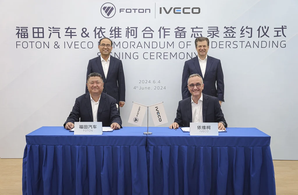 IVECO And Foton Announce Joint Exploration Into Future Synergies
