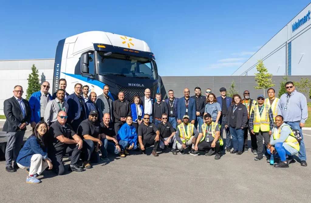 Walmart Canada Introduces A Hydrogen Fuel Cell Electric Semi-Truck