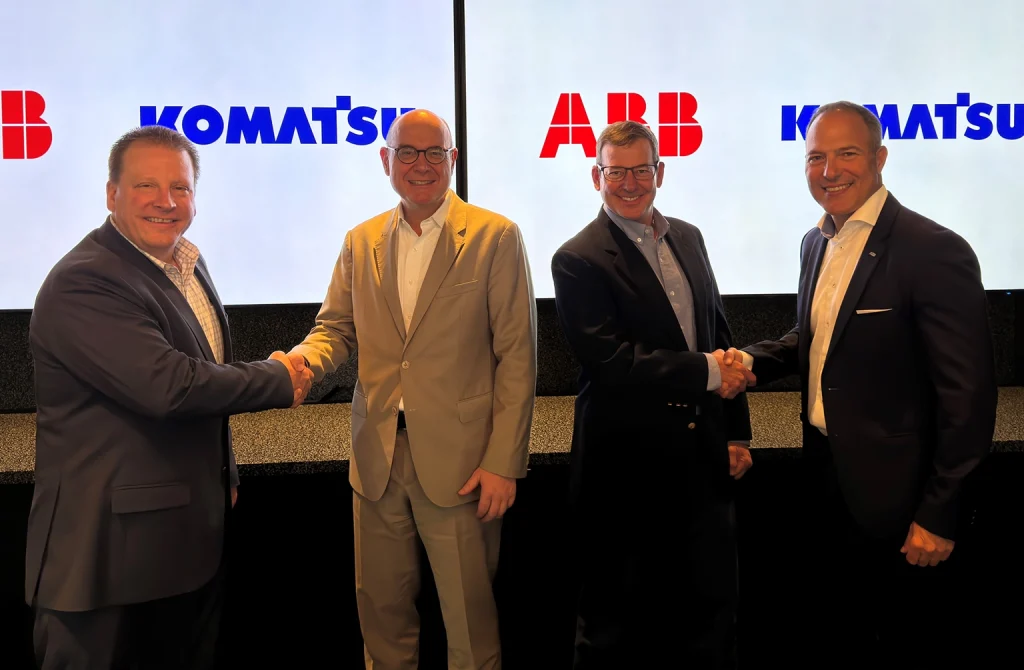 ABB And Komatsu Announce Collaboration