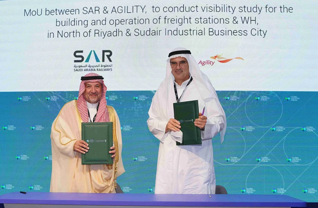 Agility Signs MOU With Saudi Railway Company