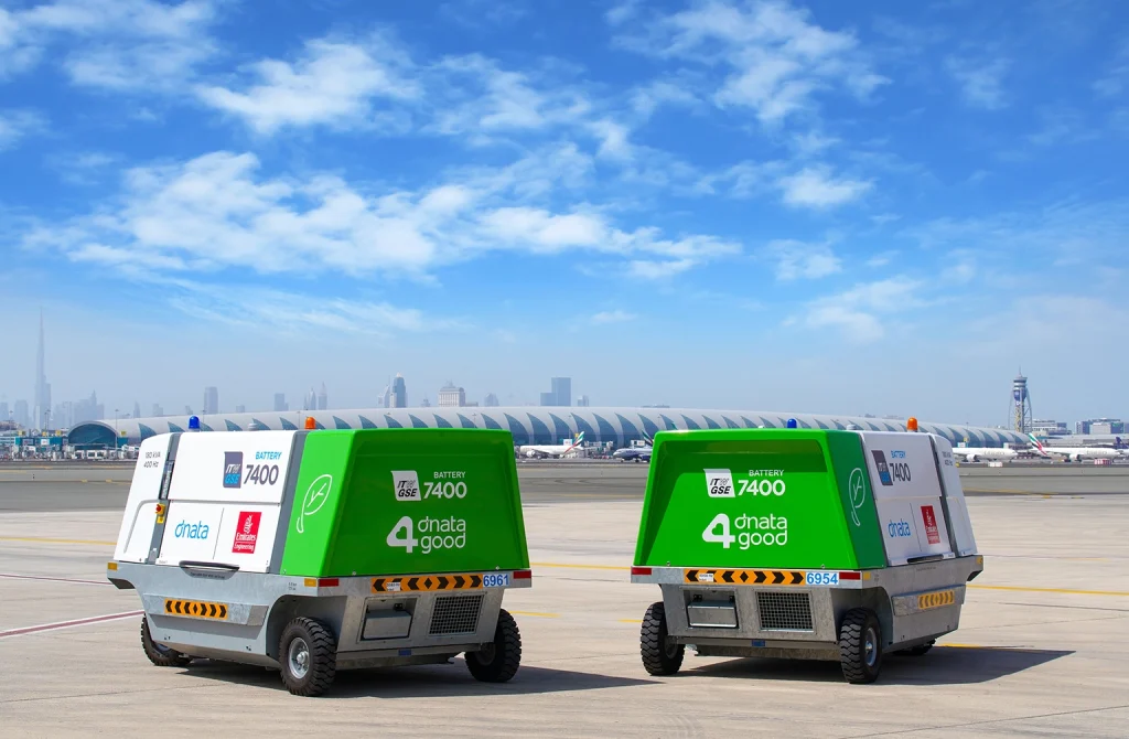 dnata Adds 14 Electric Ground Power Units (GPUs) to Dubai Fleet