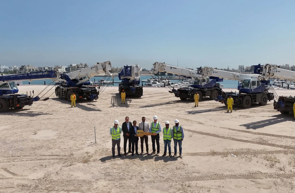 Al Babtain Group Delivers Tadano Rough Terrain Cranes In Kuwait