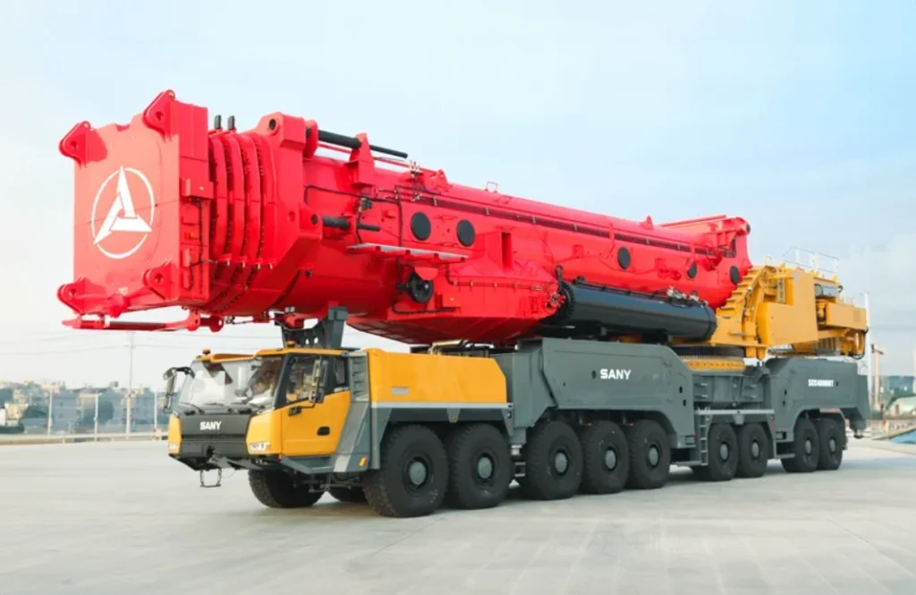 SANY Delivers World’s First 4,000-Tonne All-Terrain Crane SANY Delivers World's First 4,000-Tonne All-Terrain Crane