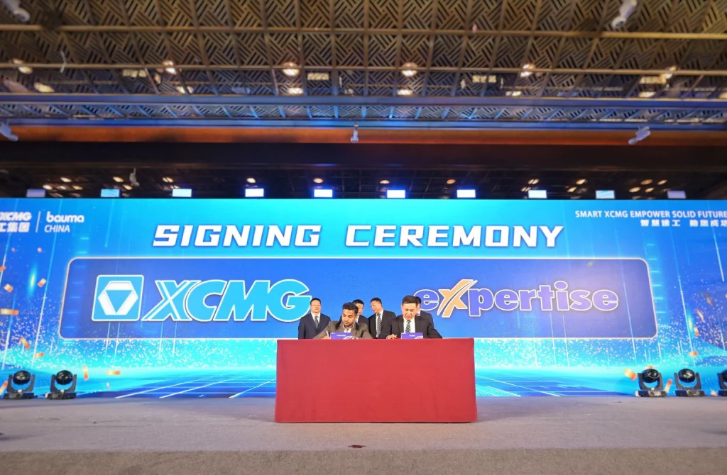 XCMG And Expertise Sign Large Fleet Deal