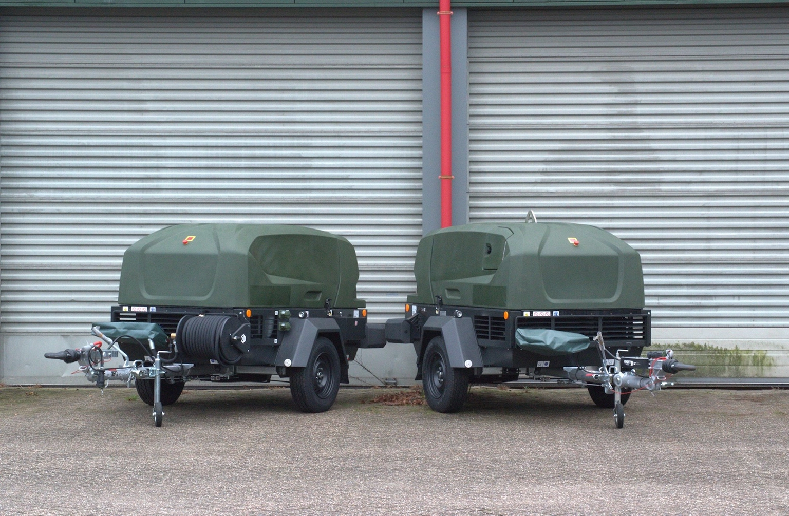 Dutch Armed Forces Take Delivery Of New Bobcat Telehandlers, Air Compressors And Compactors