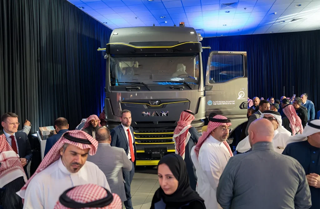 Haji Husein Alireza Unveils MAN Hydrogen Truck in Riyadh