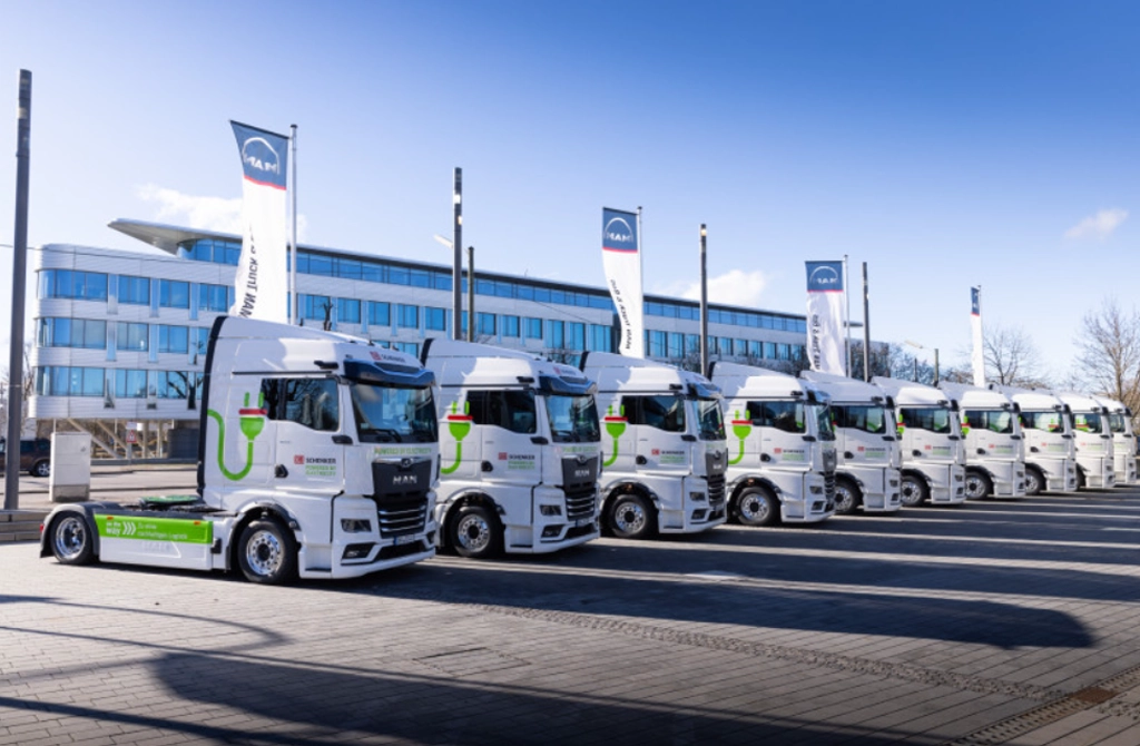 DB Schenker Puts The First Ten Of 150 MAN eTrucks Into Service