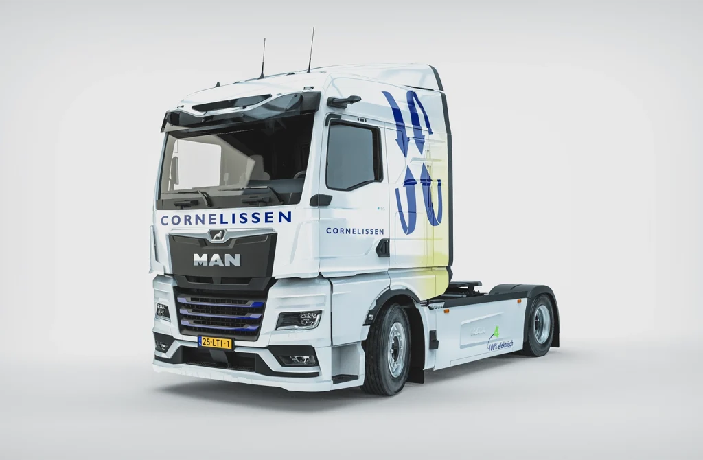 Cornelissen Orders 27 MAN Electric Trucks Cornelissen Orders 27 MAN Electric Trucks