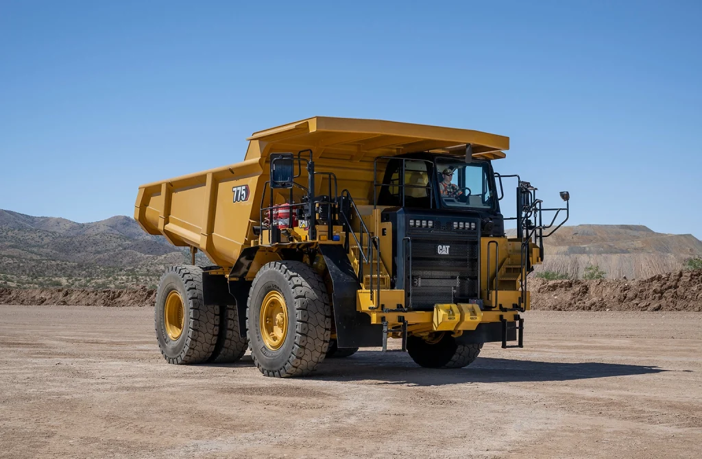 Caterpillar Unveils Cat 775 Off-Highway Truck with Future Autonomous Capabilities Caterpillar Unveils Cat 775 Off-Highway Truck with Future Autonomous Capabilities