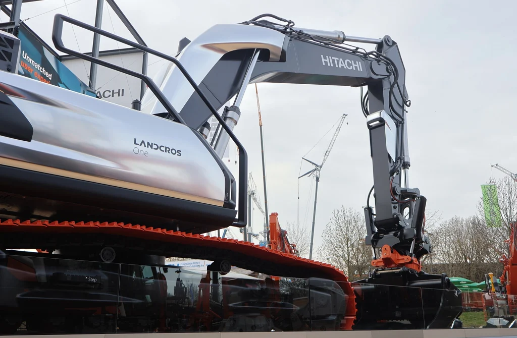 Hitachi Unveils LANDCROS One Concept At bauma 2025 Hitachi Unveils LANDCROS One Concept At bauma 2025