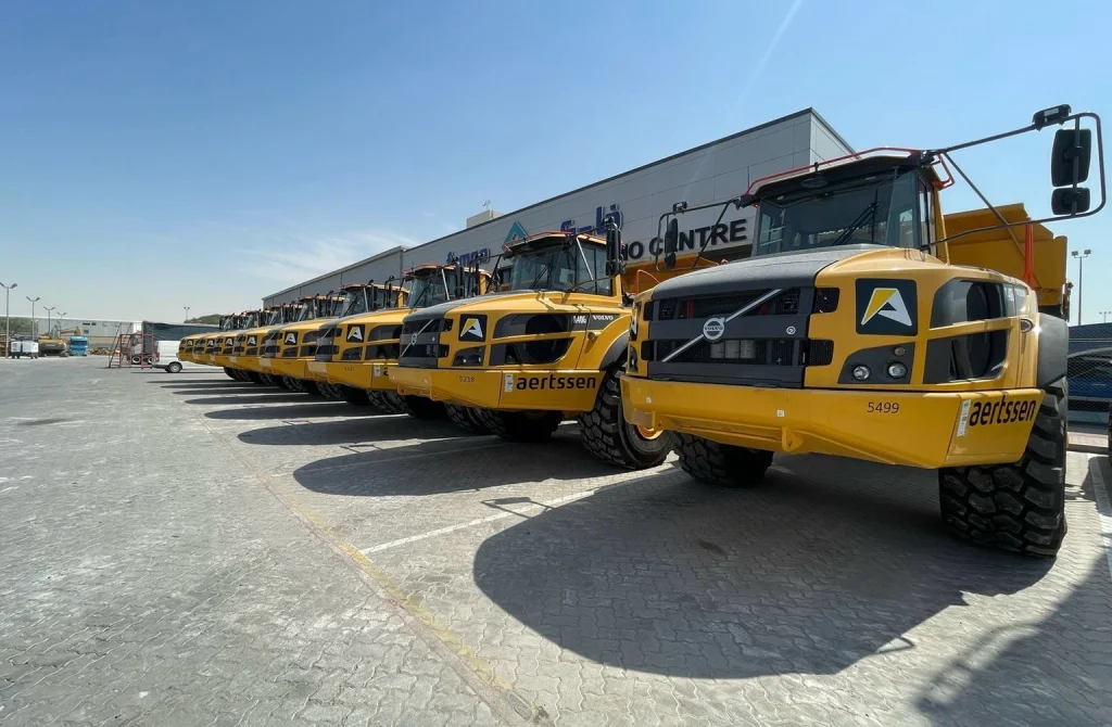Aertssen Orders Volvo A40G Units Aertssen Orders Volvo A40G Units