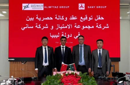 SANY Enters Libyan Market With Al Imtiyaz Group As Official Dealer
