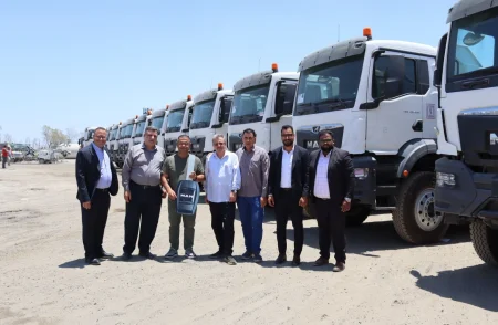 Al Ahlia Heavy Vehicles Delivers 100 MAN Trucks